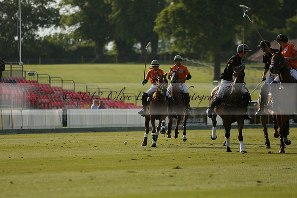 Shoreline v Cowdray Vikings in a Easebourne Cup Semi-final Polo match 2013.06.07