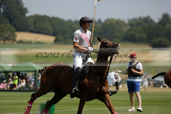 Zacara v Talandracas in a Veuve Clicquot Gold Cup Polo Match 2013.07.18