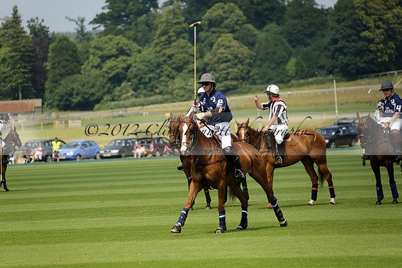 Zacara v Les Lions in a Veuve Clicquot Gold Cup Polo Match 2013.07.06