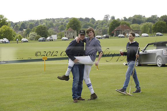 Las Estrellas v Four Quarters Blue in the final of the Jubilee Cup Polo match 2013.06.02