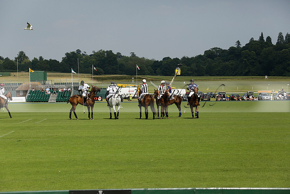 Zacara v Les Lions in a Veuve Clicquot Gold Cup Polo Match 2013.07.06