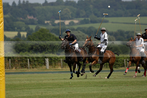 Silver Fox v Wintershall in a July 4 Goal Polo match 2013.07.17