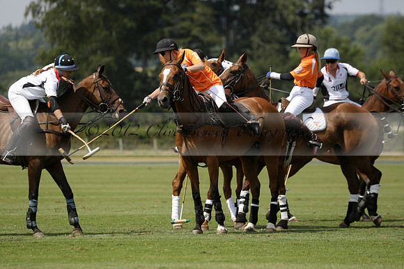 Cowdray Vikings v Enigma in a Bloom British Ladies Open Championship Polo match 2013.07.17