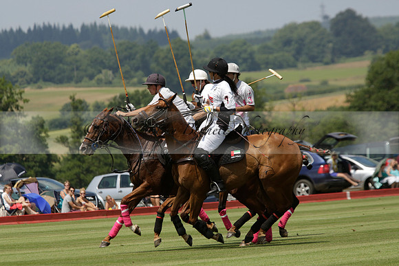 Talandracas v UAE Polo Team in a Veuve Clicquot Gold Cup Polo Match 2013.07.13
