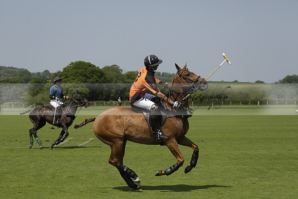 Four Quarters Orange v Montana in a Cicero Cup Polo match 2013.06.06