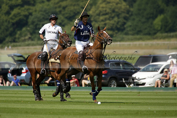 Zacara v Les Lions in a Veuve Clicquot Gold Cup Polo Match 2013.07.06
