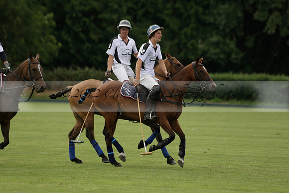 Beau Design v Boscom in an August Rother Cup 4 goal polo match at Cowdray Park Polo Club on Wednesday 07 August 2013