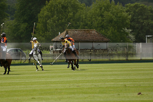 Las Estrellas v Four Quarters Blue in the final of the Jubilee Cup Polo match 2013.06.02