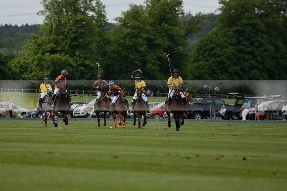 Las Estrellas v Four Quarters Blue in the final of the Jubilee Cup Polo match 2013.06.02