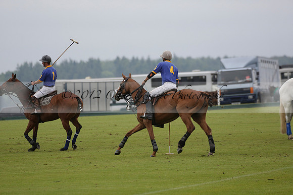 Burningfold v Combe Place in a June 4 Goal Cup polo match 2013.06.11