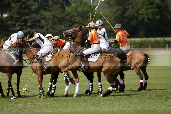 Cowdray Vikings v Enigma in a Bloom British Ladies Open Championship Polo match 2013.07.17