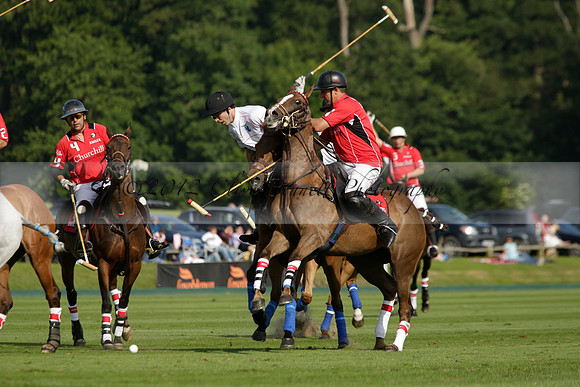 El Remanso v Emlor in a Veuve Clicquot Gold Cup Polo Match 2013.06.30