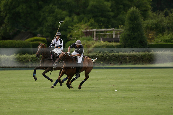 Beau Design v Boscom in an August Rother Cup 4 goal polo match at Cowdray Park Polo Club on Wednesday 07 August 2013