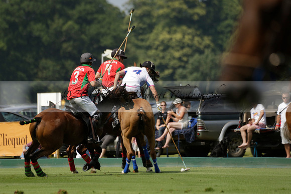 El Remanso v Sumaya in a Veuve Clicquot Gold Cup Polo Match 2013.07.13
