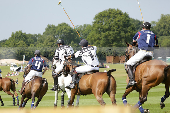 Zacara v Les Lions in a Veuve Clicquot Gold Cup Polo Match 2013.07.06