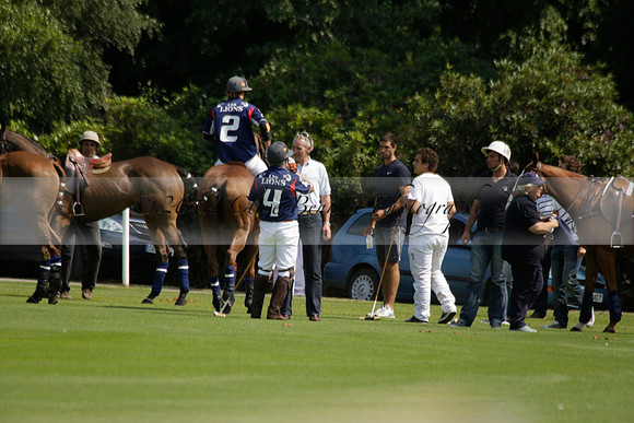 Zacara v Les Lions in a Veuve Clicquot Gold Cup Polo Match 2013.07.06