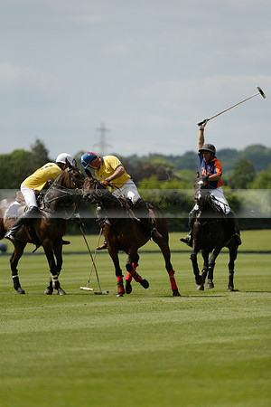 Las Estrellas v Four Quarters Blue in the final of the Jubilee Cup Polo match 2013.06.02