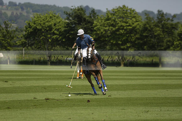 Four Quarters Orange v Montana in a Cicero Cup Polo match 2013.06.06