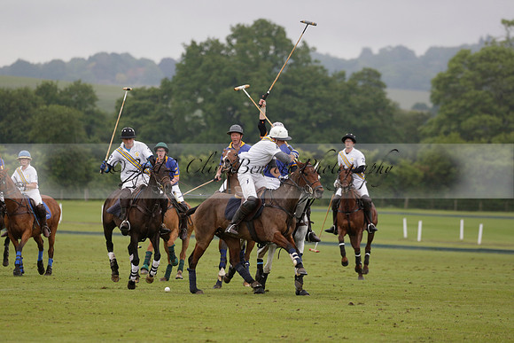 Burningfold v Combe Place in a June 4 Goal Cup polo match 2013.06.11