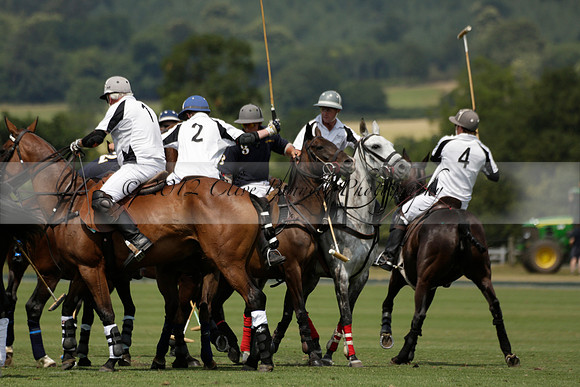 Silver Fox v Wintershall in a July 4 Goal Polo match 2013.07.17