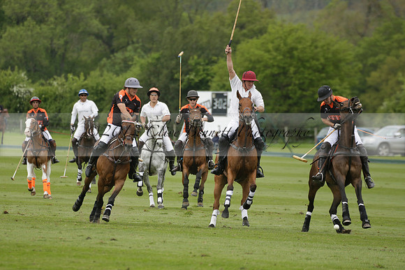 Poulton v Four Quarters Black in a Jaeger Le Coultre Dollar Cup Polo match 2013.05.22