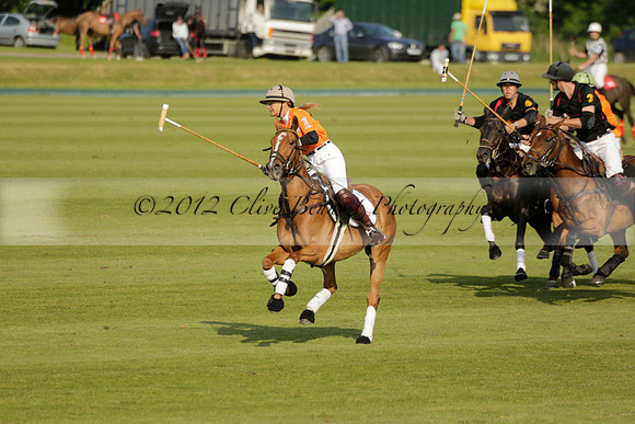 Shoreline v Cowdray Vikings in a Easebourne Cup Semi-final Polo match 2013.06.07