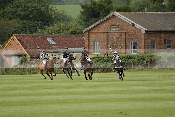 Beau Design v Boscom in an August Rother Cup 4 goal polo match at Cowdray Park Polo Club on Wednesday 07 August 2013