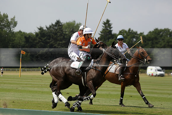 Cowdray Vikings v Enigma in a Bloom British Ladies Open Championship Polo match 2013.07.17