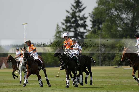 Cowdray Vikings v Enigma in a Bloom British Ladies Open Championship Polo match 2013.07.17