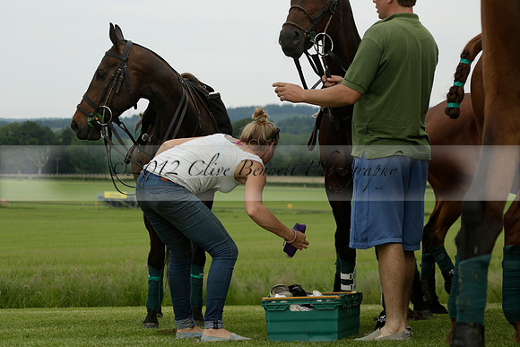 Maiz Dulce v Four Quarters Black in a Benson Cup Polo match 2013.06.19