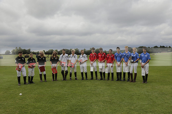 The Colts Cup presentation at Cowdray Park Polo Club on Lawns 2 on Thursday 15 August 2013 2013.08.15