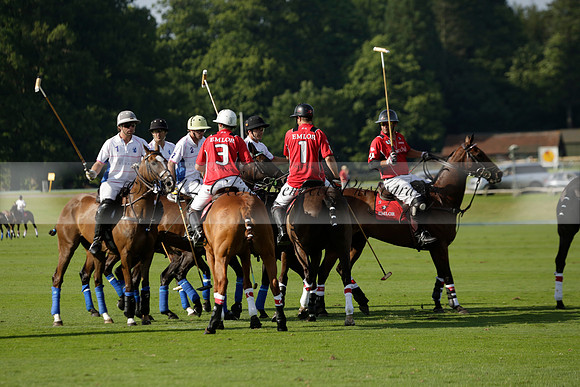 El Remanso v Emlor in a Veuve Clicquot Gold Cup Polo Match 2013.06.30