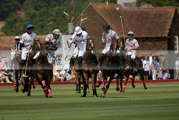 Talandracas v UAE Polo Team in a Veuve Clicquot Gold Cup Polo Match 2013.07.13