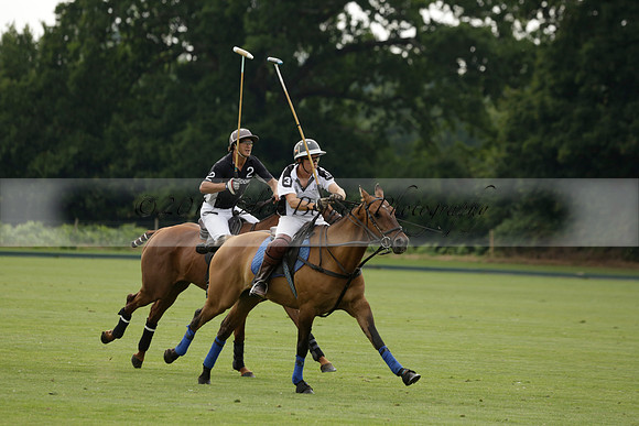 Beau Design v Boscom in an August Rother Cup 4 goal polo match at Cowdray Park Polo Club on Wednesday 07 August 2013