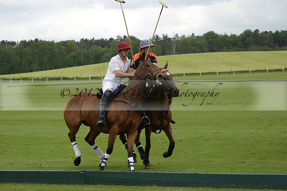 Poulton v Four Quarters Black in a Jaeger Le Coultre Dollar Cup Polo match 2013.05.22