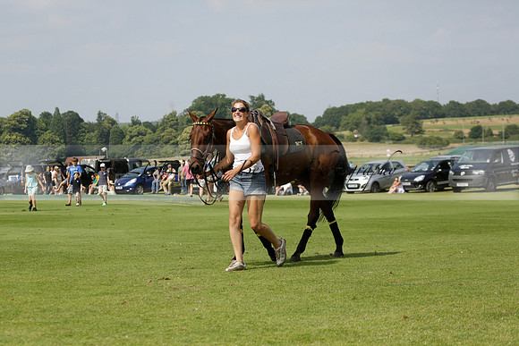 El Remanso v Sumaya in a Veuve Clicquot Gold Cup Polo Match 2013.07.13