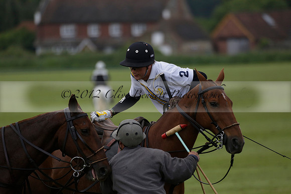 Burningfold v Combe Place in a June 4 Goal Cup polo match 2013.06.11