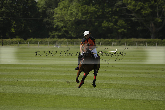 Four Quarters Orange v Montana in a Cicero Cup Polo match 2013.06.06