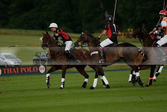 Enigma v Thai Polo in a Veuve Clicquot Gold Cup Polo Match 2013.06.25
