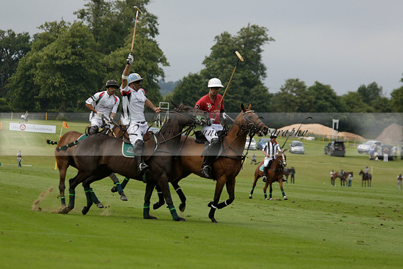 Dubai v La Bamba de Areco in a Veuve Clicquot Gold Cup Polo Match 2013.07.04