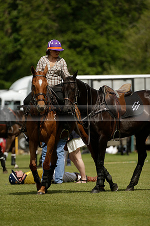 Las Estrellas v Four Quarters Blue in the final of the Jubilee Cup Polo match 2013.06.02