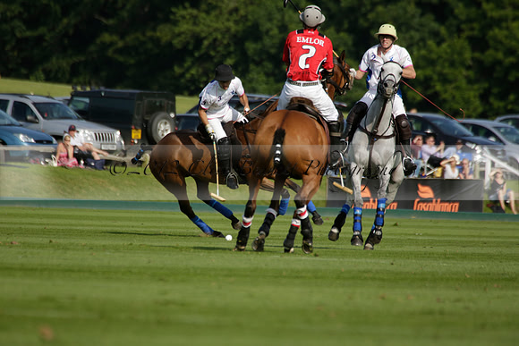 El Remanso v Emlor in a Veuve Clicquot Gold Cup Polo Match 2013.06.30