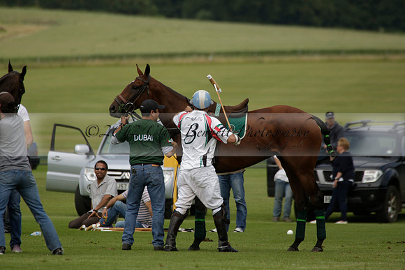 Dubai v La Bamba de Areco in a Veuve Clicquot Gold Cup Polo Match 2013.07.04