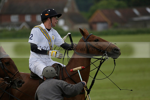 Burningfold v Combe Place in a June 4 Goal Cup polo match 2013.06.11