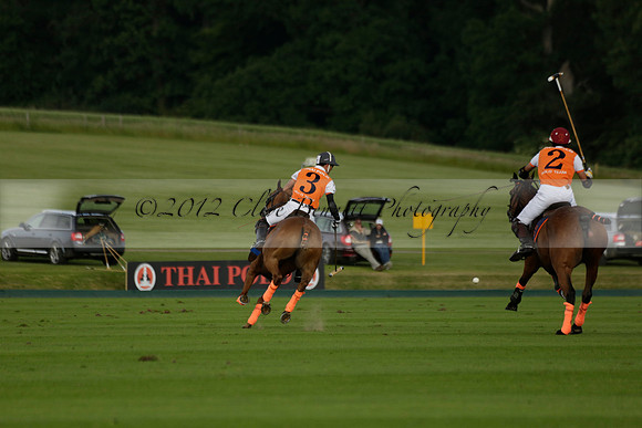 Enigma v Thai Polo in a Veuve Clicquot Gold Cup Polo Match 2013.06.25