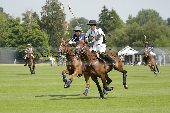 Zacara v Les Lions in a Veuve Clicquot Gold Cup Polo Match 2013.07.06