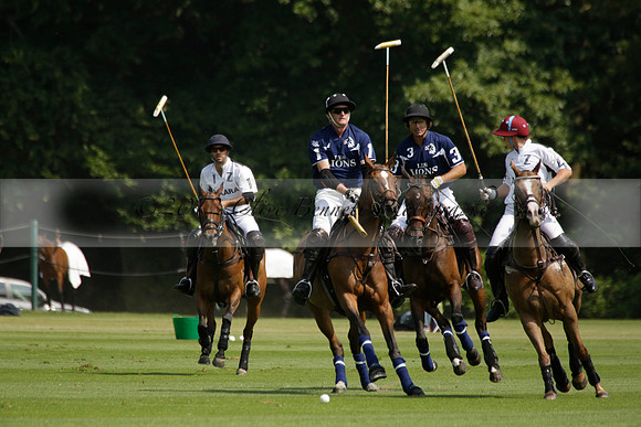 Zacara v Les Lions in a Veuve Clicquot Gold Cup Polo Match 2013.07.06
