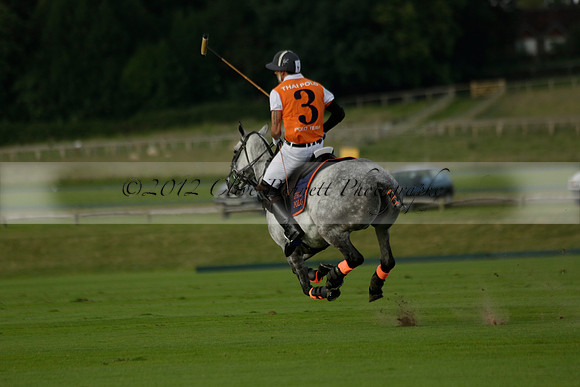 Enigma v Thai Polo in a Veuve Clicquot Gold Cup Polo Match 2013.06.25