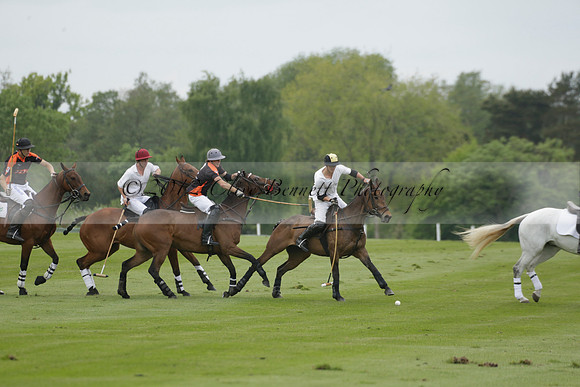 Poulton v Four Quarters Black in a Jaeger Le Coultre Dollar Cup Polo match 2013.05.22