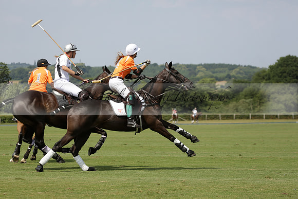 Cowdray Vikings v Enigma in a Bloom British Ladies Open Championship Polo match 2013.07.17